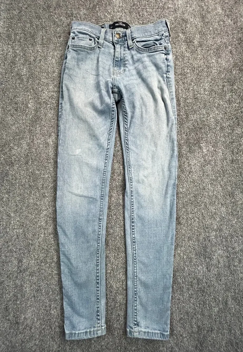 Hollister Women's Light Wash Skinny Jeans W26 L30 Stretch Denim - Picture 1 of 8